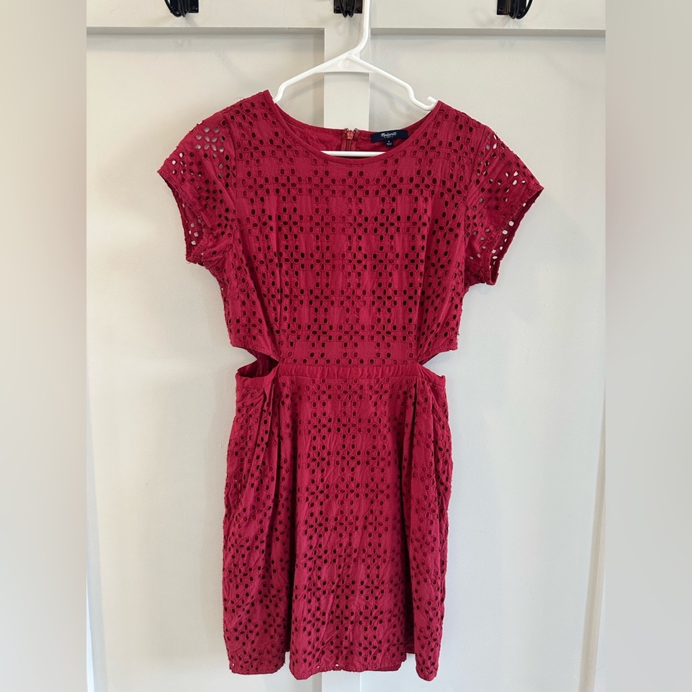 Madewell cutout dress